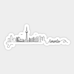 Toronto City Signature Sticker